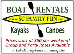 Kayak and
Canoe rentals